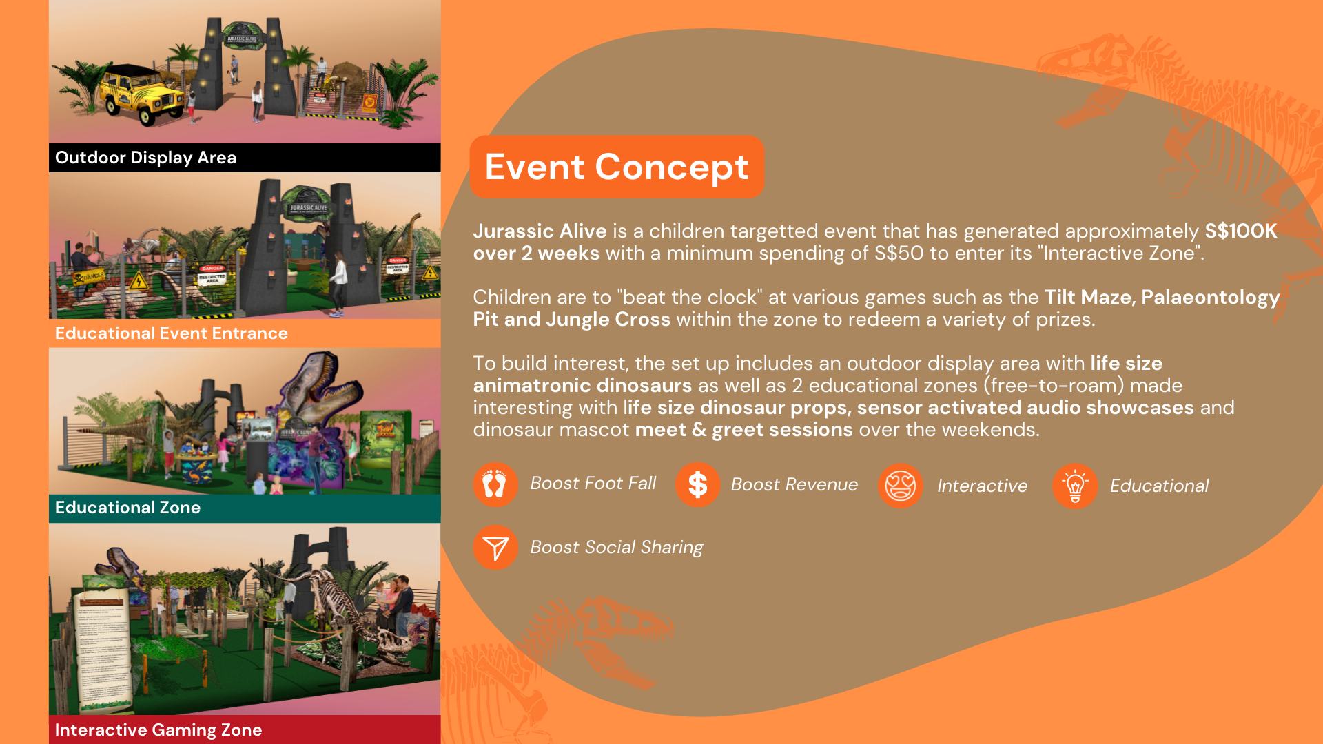 Outdoor Display Area Template