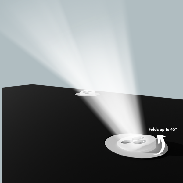 120cm Square Display Platform (Showcase / LED Lighted Base)