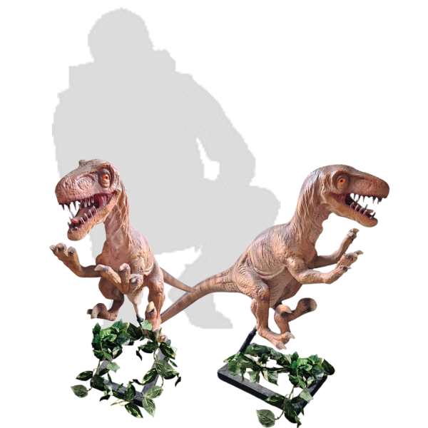 Baby Dinosaur Set / Options ( Beige , Green , Velociraptor , Trex, Jurassic , Prehistoric Age / Giant Egg )