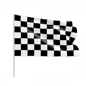 The "Last Lap" Chequered Flag