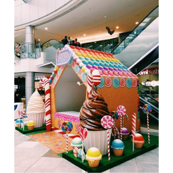Giant Cupcakes ( Food / Dessert / Sweet / Large, Big, Whimsical, Pastel, Alice in Wonderland , Mythical , Enchanted Forest , Magical , Fairytale )