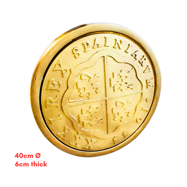 Large Pirate Gold Coins ( D&D / Dinner and Dance / Gala / Ballroom / Beach / Treasure / Sea / Ocean / Nautical / Jungle / Underwater / Kids / Children Event)	Nil