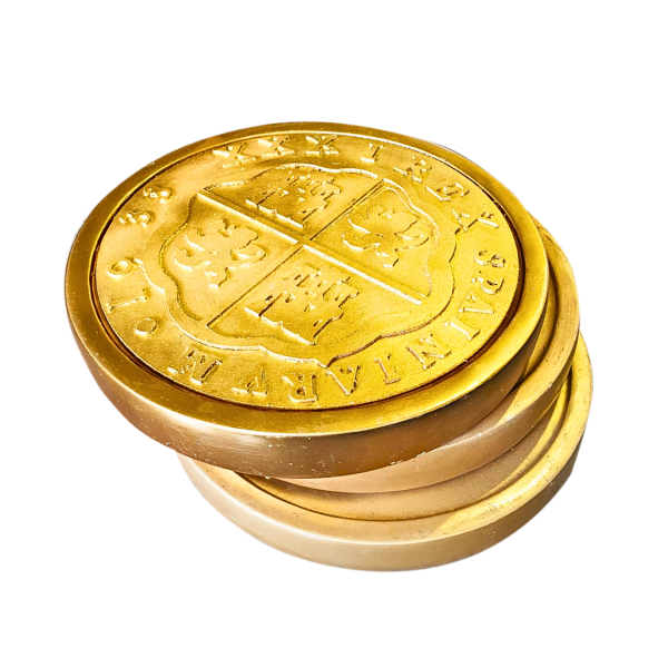 Large Pirate Gold Coins ( D&D / Dinner and Dance / Gala / Ballroom / Beach / Treasure / Sea / Ocean / Nautical / Jungle / Underwater / Kids / Children Event)	Nil