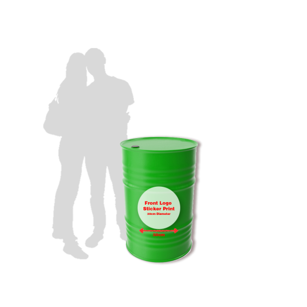 Metal Barrel with Table Top Metal Barrel with Table Top