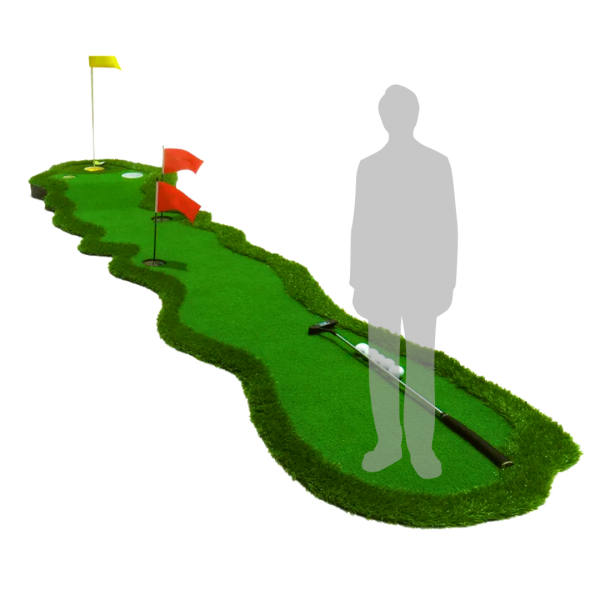 Zig Zag Mini Golf Course ( Miniature, Putt, Children, Adult, Lounge, Fun Fair, Carnival, Theme Park )