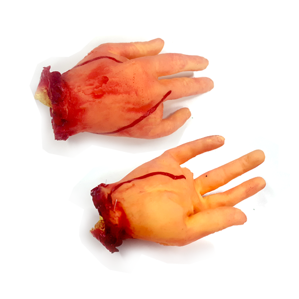 Severed Hands (Set of 2)( Halloween / horror / Scary )