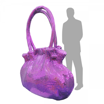 Giant Purple Handbag