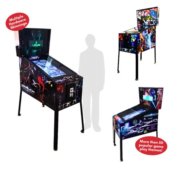 Digital Pinball Machine ( Game, Challenge, Carnival, Theme Park, Fun Fair, Interactive )