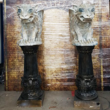 Gargoyle Pillars