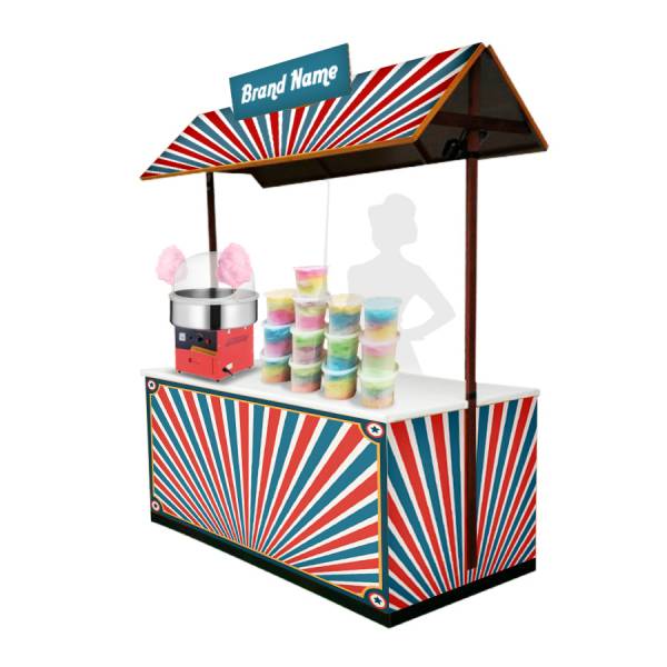Carnival Booth with Roof (Kiosk/Cart)