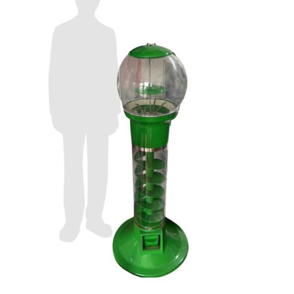 Round Spiral Gashapon Machine ( Capsule Ball Dispenser )