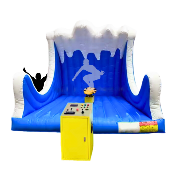Giant Wave Surfer Inflatable ( Game, Carnival, Theme Park, Fun Fair, beach, challenge, balance  )