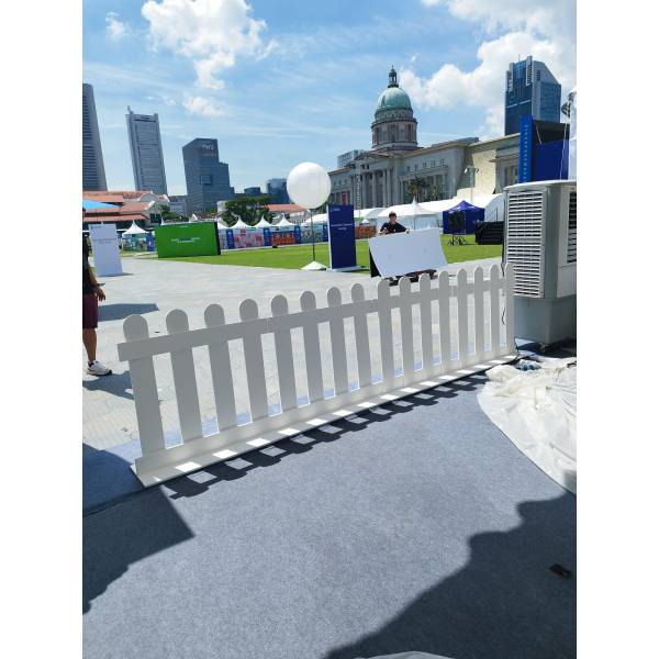 Arches, Barriers, Fencing, Signages & Stands