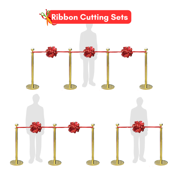 Ribbon Cutting Ceremony Set ( Product Launch Event / Wedding / Celebration / Anniversary / Opening Ceremonial / Gala / DnD / Dinner and Dance / Party / Stage )