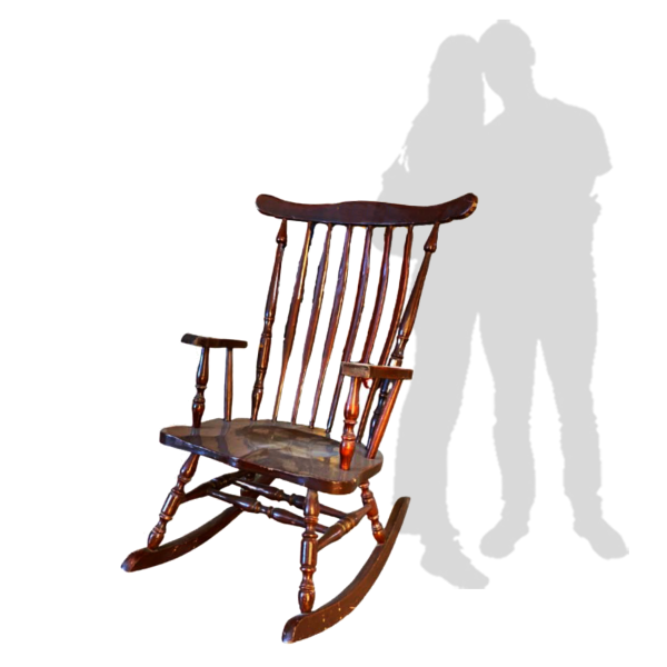 Vintage Rocking Chair ( Santa Claus, Christmas, Heritage, Old Kumpung House hold, Furniture )