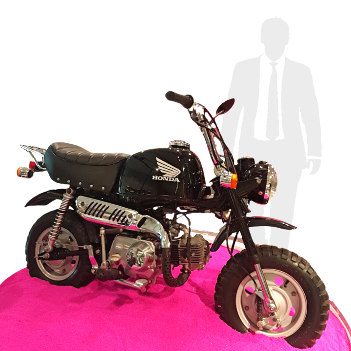 Black Honda Monkey (Scooter/Motorbike)