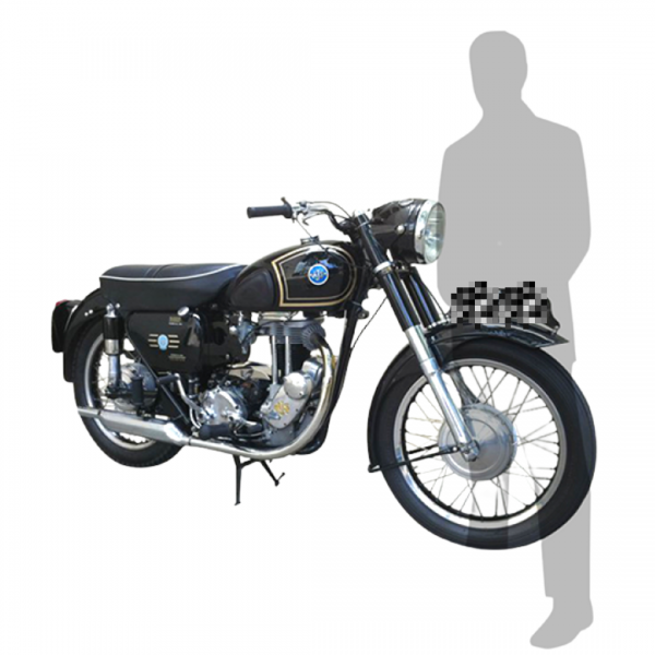 AJS bike (Classic/ Vintage / British Motorcycle)