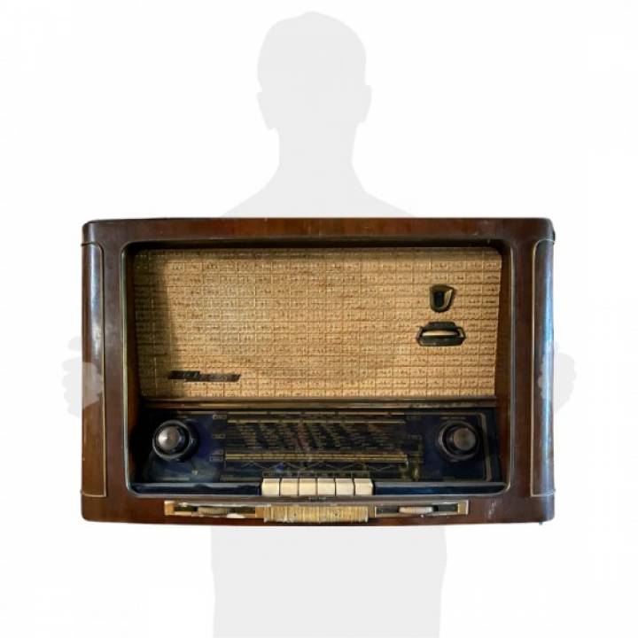 50s Wooden Radio (Vintage/Retro)