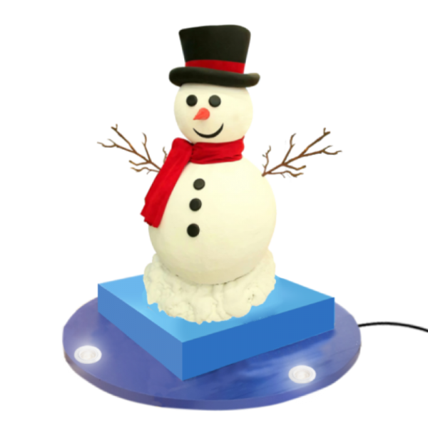 White Christmas Snowman ( Statue / Model / Prop Replica )