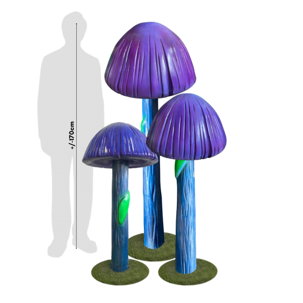 Wonderland Mushrooms ( Giant, Large, Big, Whimsical, Pastel, Alice in Wonderland, Mythical , Enchanted Forest , Magical , Fairytale )