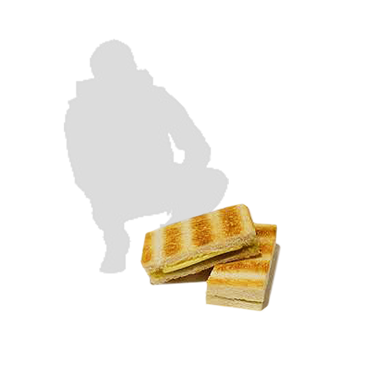 Giant Kaya Toast Egg Set - SG's Largest Giant Food Props Rental Platform