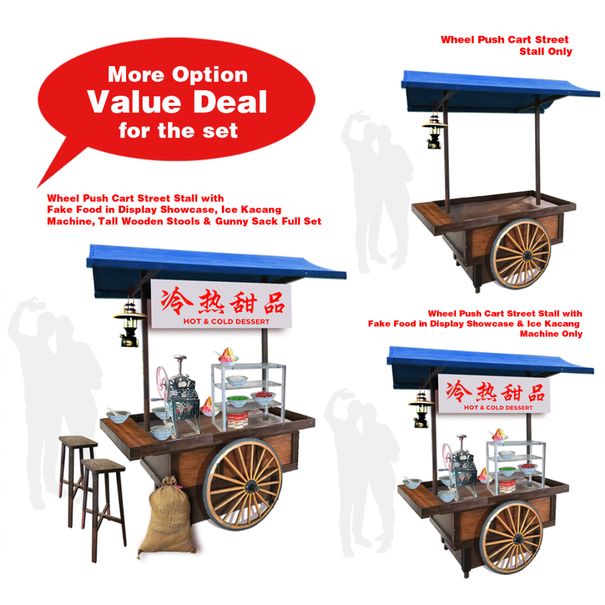 Ice Kachang Push Cart Street Stall - SG's Largest Thematic Event ...