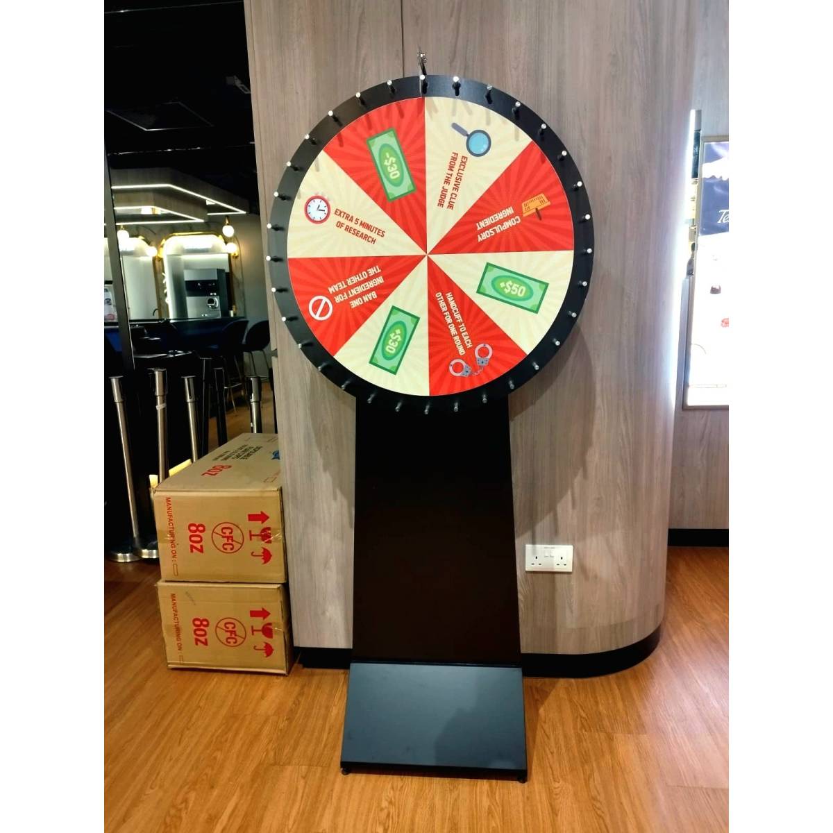 Large Customizable Spin The Wheel - SG's Largest Lucky Draw Games and ...