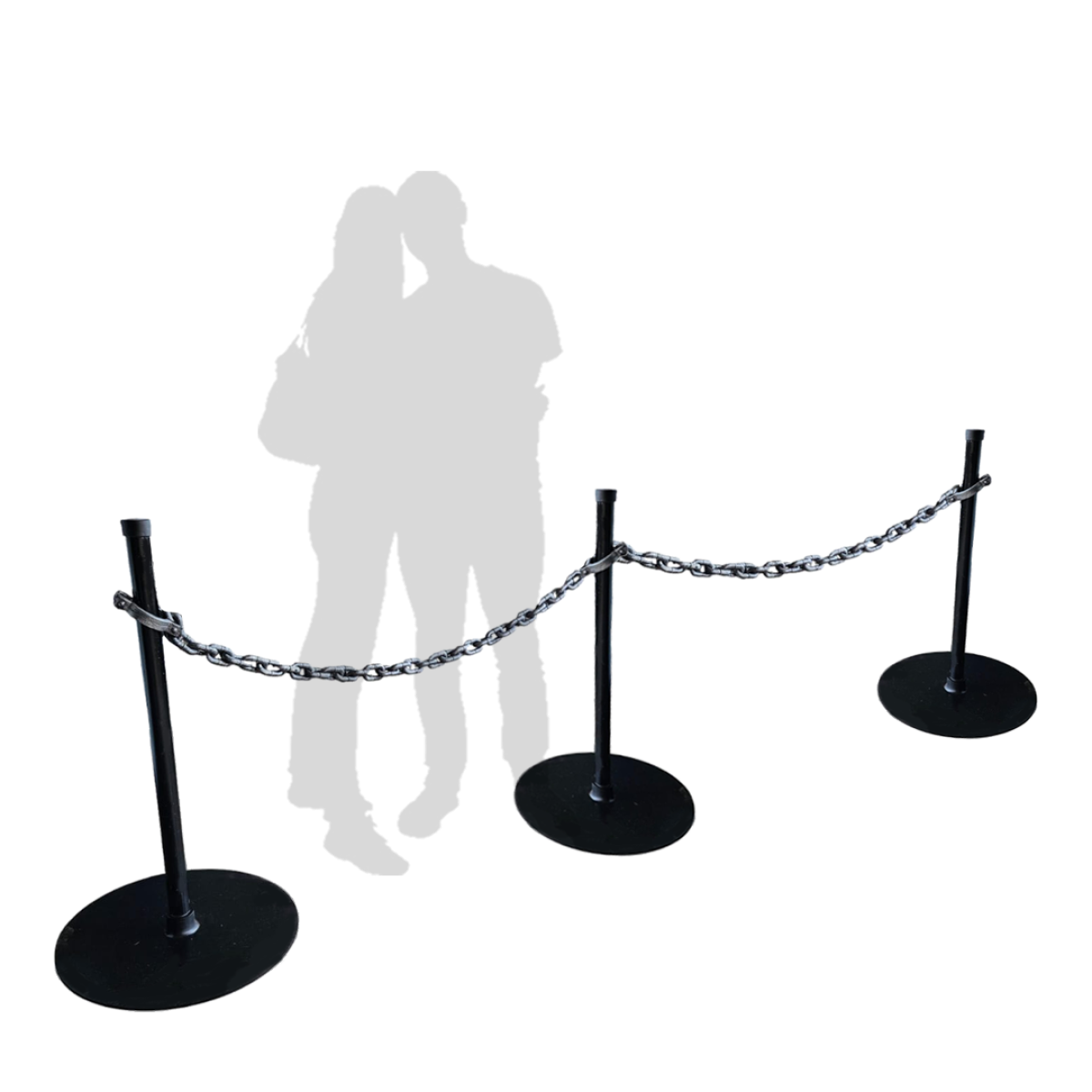 Metal Chain Barrier/ Barricade/ Divider - SG's Largest Event Barricade ...