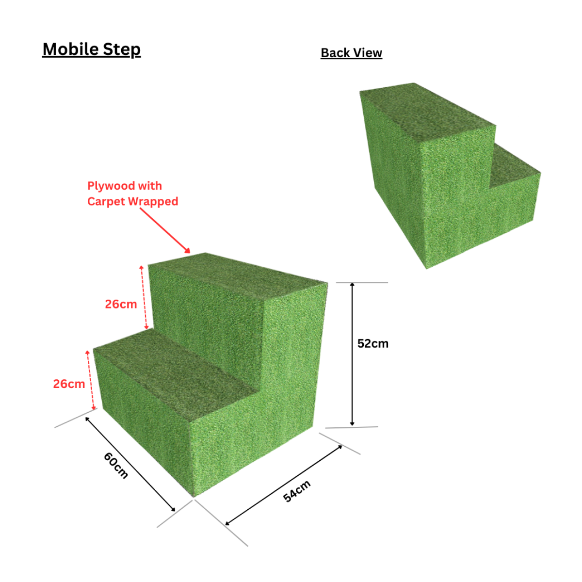 Mobile Step Create Modular Mobile Step - SG's Largest Event Stage and Event Steps Rental ...