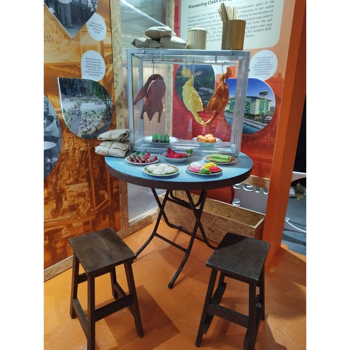 Homam Stool Rent Old Wooden Stools - SG's Largest Wooden Event Furniture Rental Platform