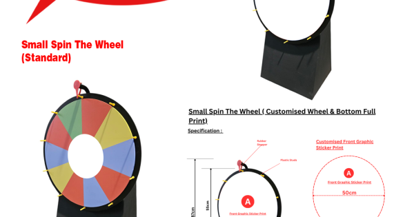 Small Customizable Spin The Wheel - SG's Largest Lucky Draw Game and ...
