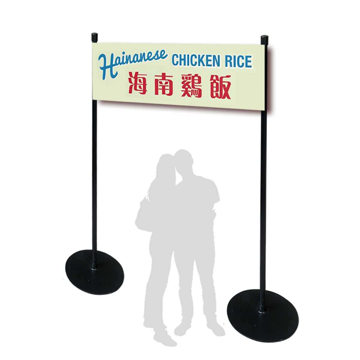 Street Hawker Chicken Rice Stall / Booth with Acrylic Showcase