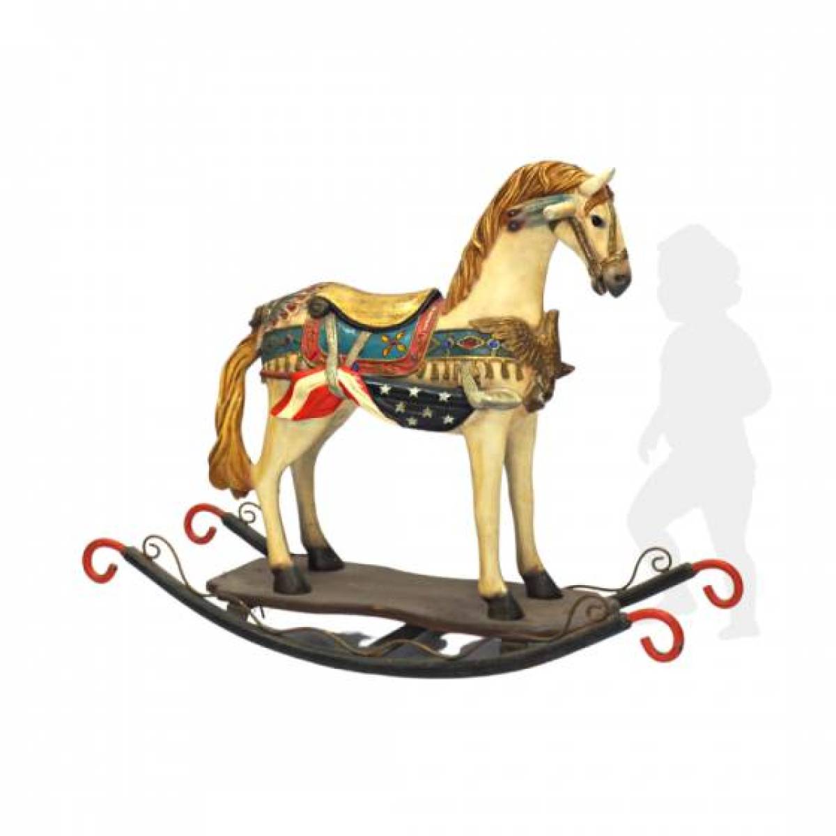 American Rocking Horse - SG's Largest Vintage Toys and Heritage Decor ...