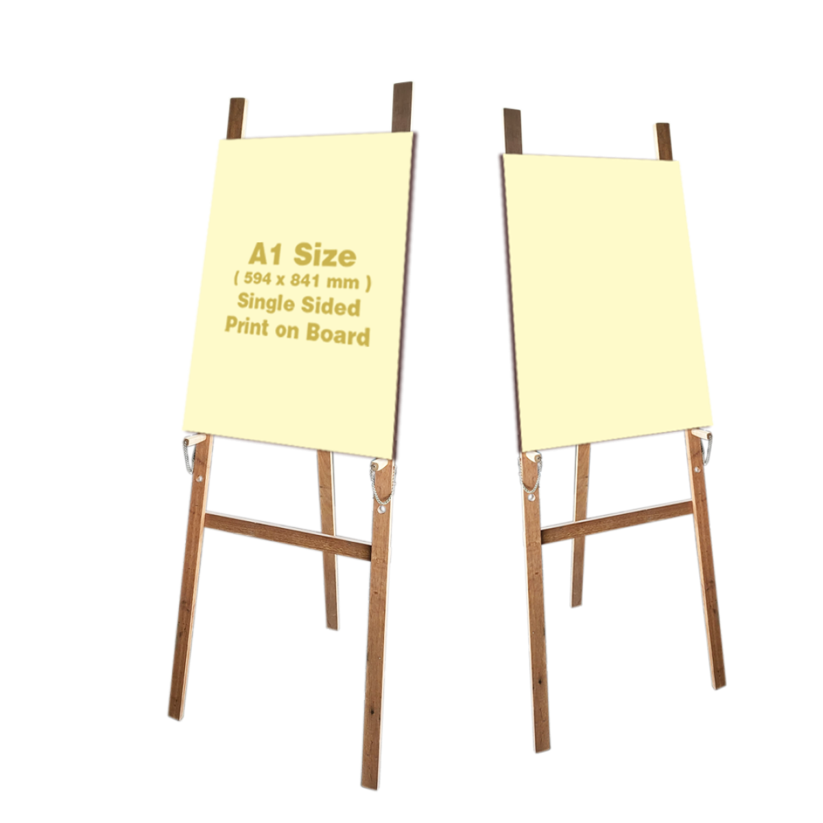 Wooden Easel Stand ( Art Workshop / Display Stand / Showcase / Artist ...