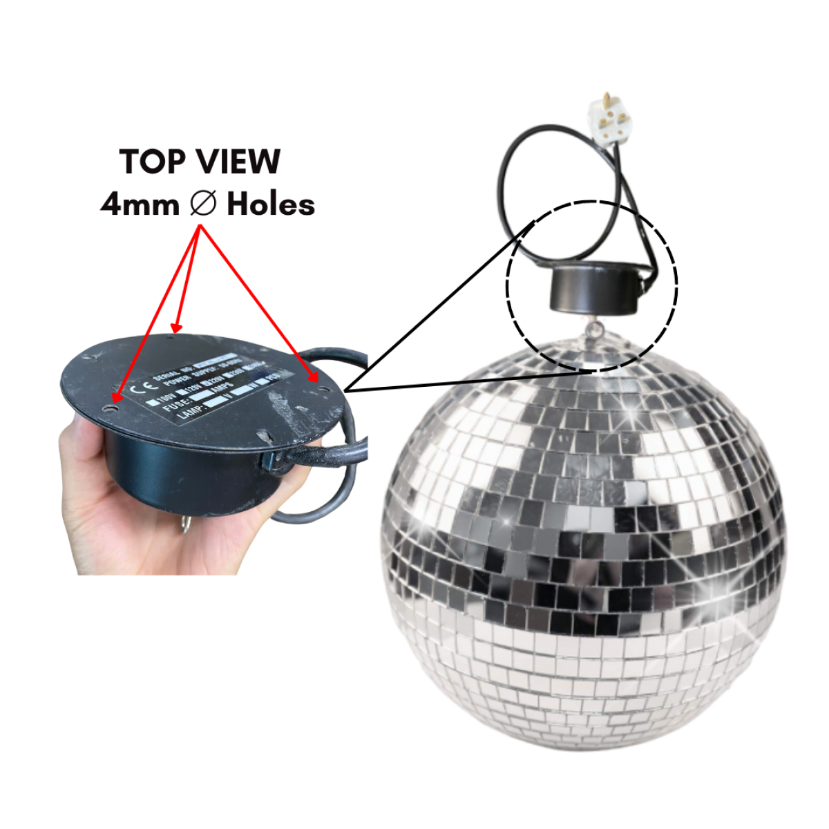 Silver Disco Ball - SG's Largest Mirror Ball and Disco Prop Rental Platform